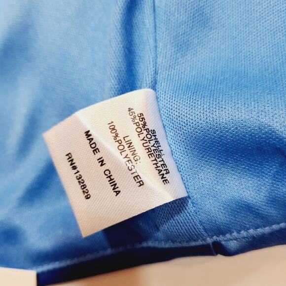 Superdown Shalisa Strapless Corset Top in Aqua Metallic - Picture 7 of 7